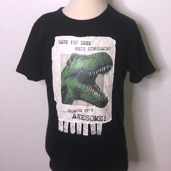 Gap kids blue dinosaur top missing lost poster - Picture 1 of 3